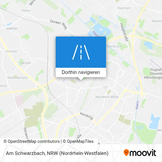 Am Schwarzbach Karte