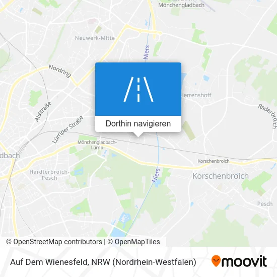 Auf Dem Wienesfeld Karte