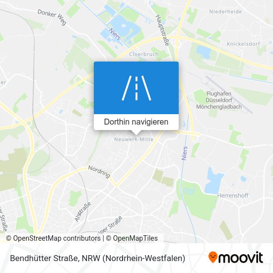 Bendhütter Straße Karte