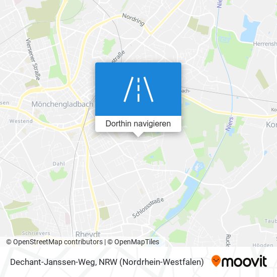 Dechant-Janssen-Weg Karte
