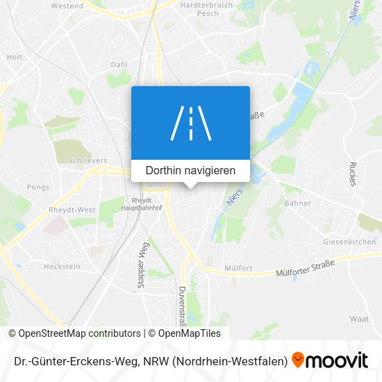 Dr.-Günter-Erckens-Weg Karte