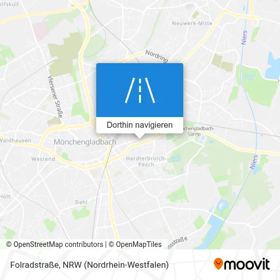 Folradstraße Karte