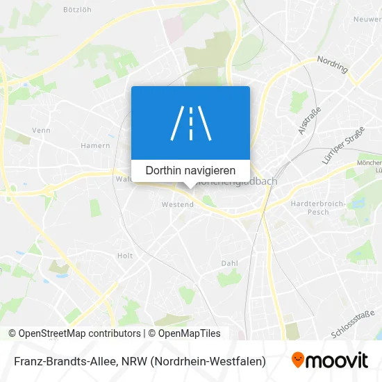 Franz-Brandts-Allee Karte