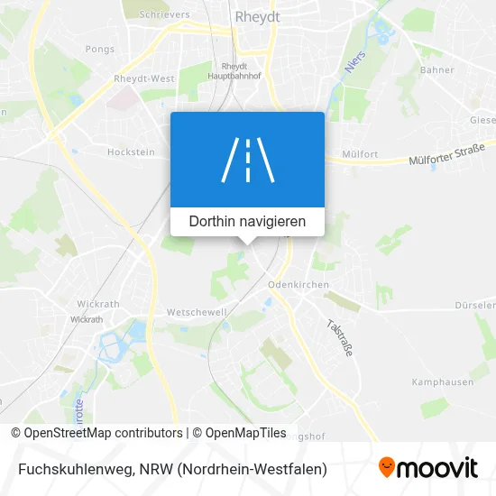 Fuchskuhlenweg Karte