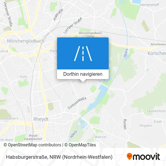 Habsburgerstraße Karte