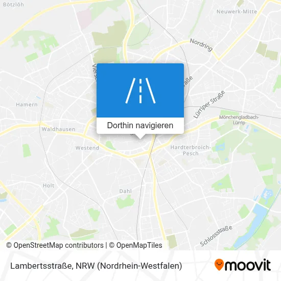 Lambertsstraße Karte