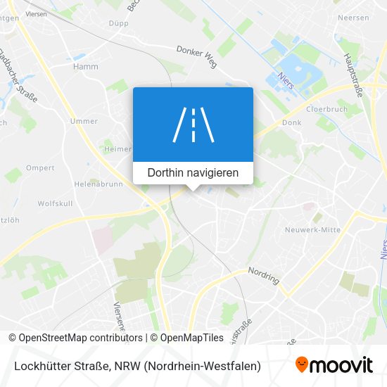 Lockhütter Straße Karte