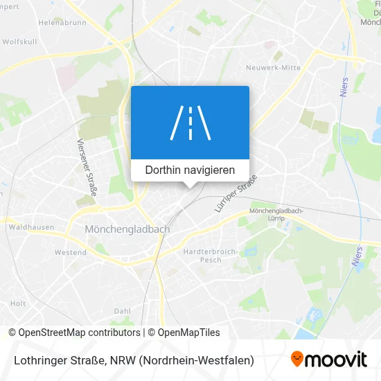 Lothringer Straße Karte