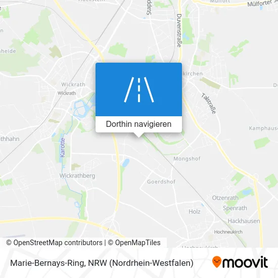 Marie-Bernays-Ring Karte