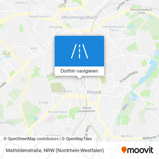 Mathildenstraße Karte