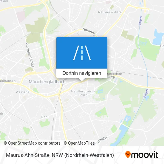 Maurus-Ahn-Straße Karte