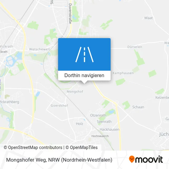 Mongshofer Weg Karte