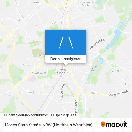 Moses-Stern-Straße Karte