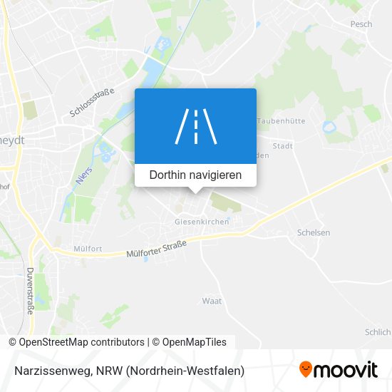 Narzissenweg Karte
