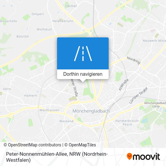 Peter-Nonnenmühlen-Allee Karte