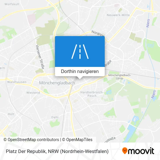 Platz Der Republik Karte