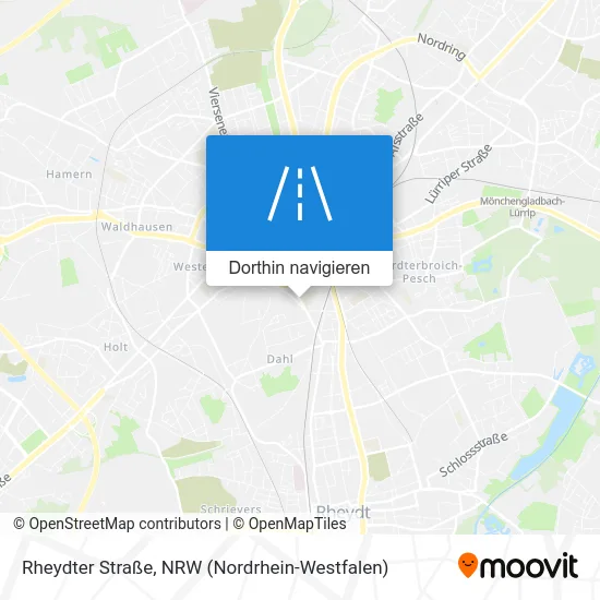 Rheydter Straße Karte