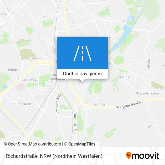 Richardstraße Karte
