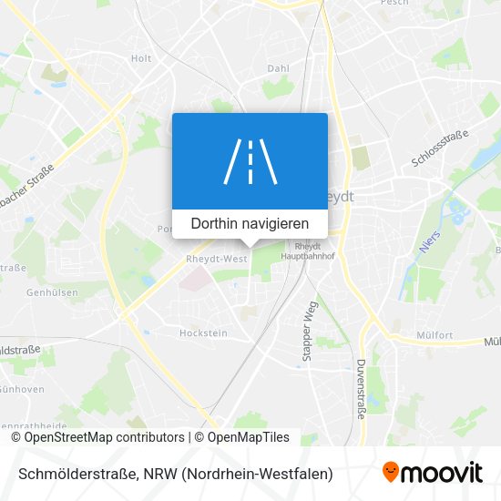 Schmölderstraße Karte