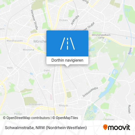 Schwalmstraße Karte