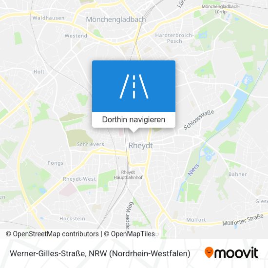 Werner-Gilles-Straße Karte