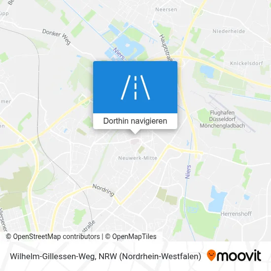 Wilhelm-Gillessen-Weg Karte