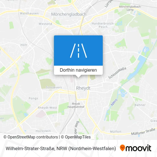 Wilhelm-Strater-Straße Karte