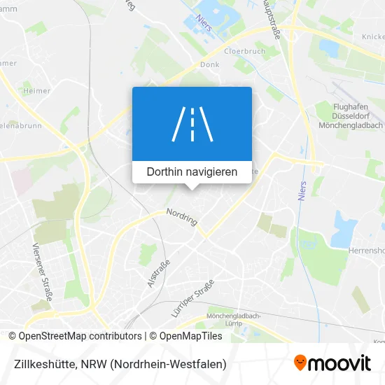 Zillkeshütte Karte