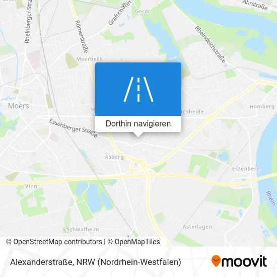 Alexanderstraße Karte