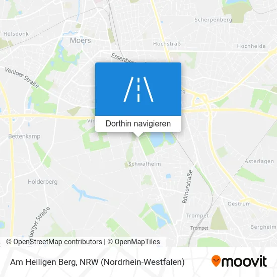 Am Heiligen Berg Karte