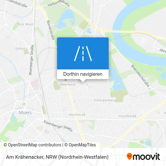 Am Krähenacker Karte