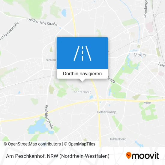 Am Peschkenhof Karte