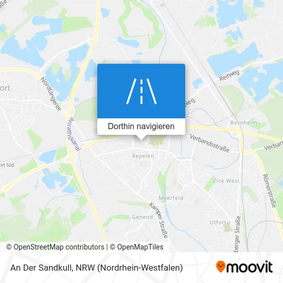 An Der Sandkull Karte