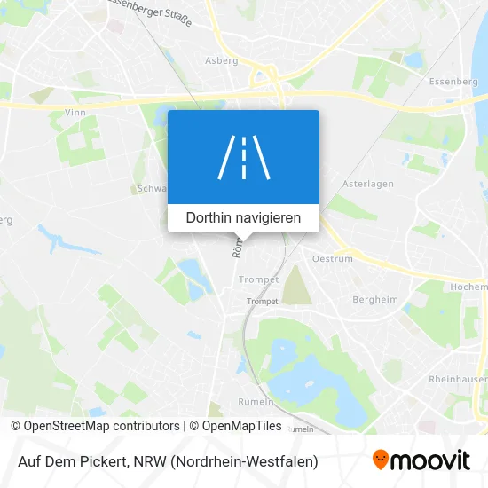 Auf Dem Pickert Karte