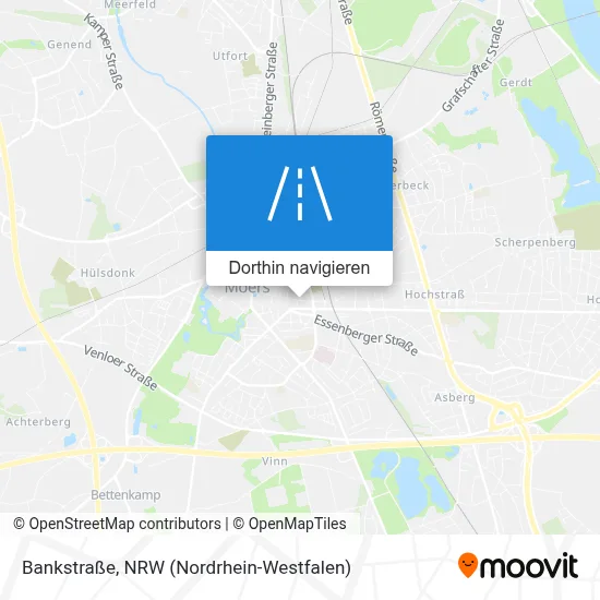 Bankstraße Karte
