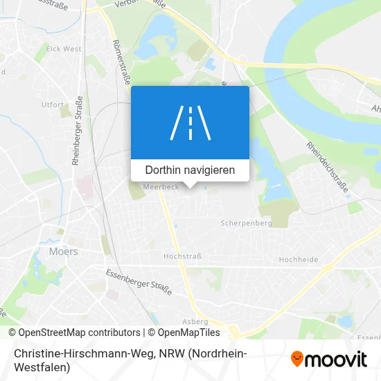 Christine-Hirschmann-Weg Karte