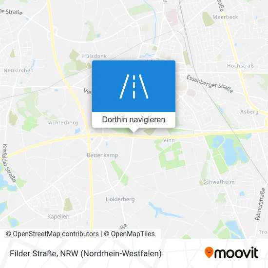 Filder Straße Karte