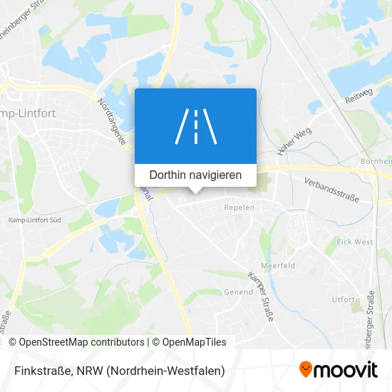 Finkstraße Karte