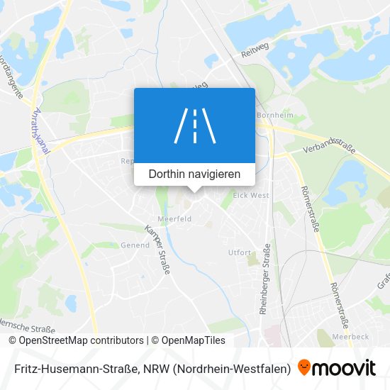 Fritz-Husemann-Straße Karte