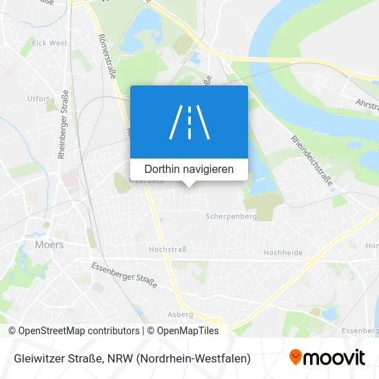 Gleiwitzer Straße Karte