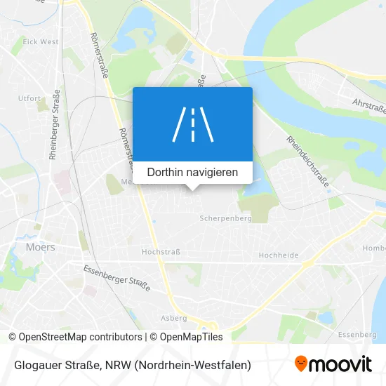 Glogauer Straße Karte