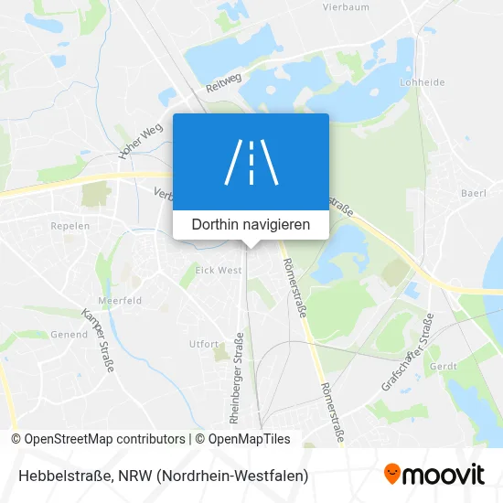 Hebbelstraße Karte