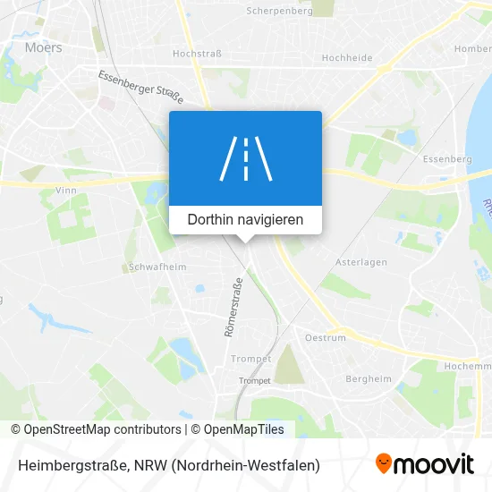 Heimbergstraße Karte