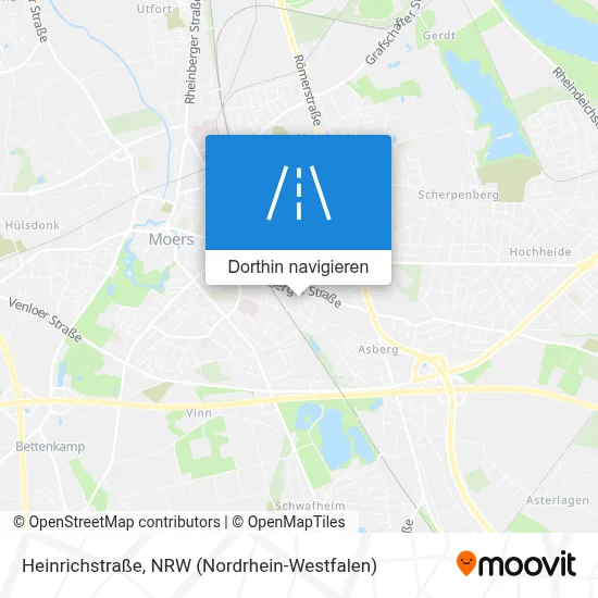 Heinrichstraße Karte