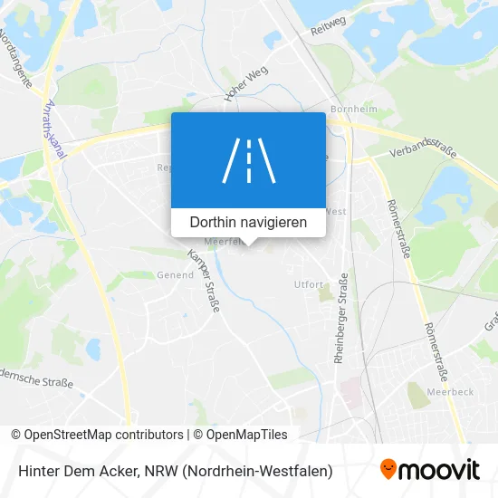 Hinter Dem Acker Karte