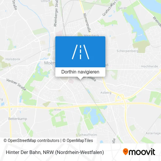 Hinter Der Bahn Karte