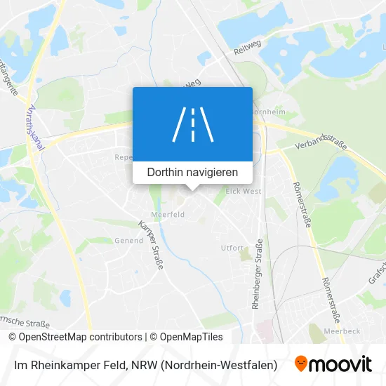 Im Rheinkamper Feld Karte