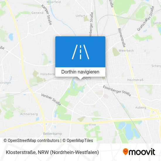 Klosterstraße Karte