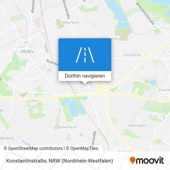 Konstantinstraße Karte