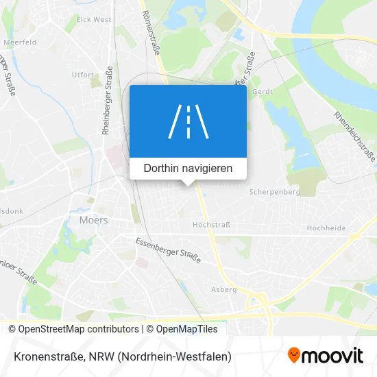 Kronenstraße Karte